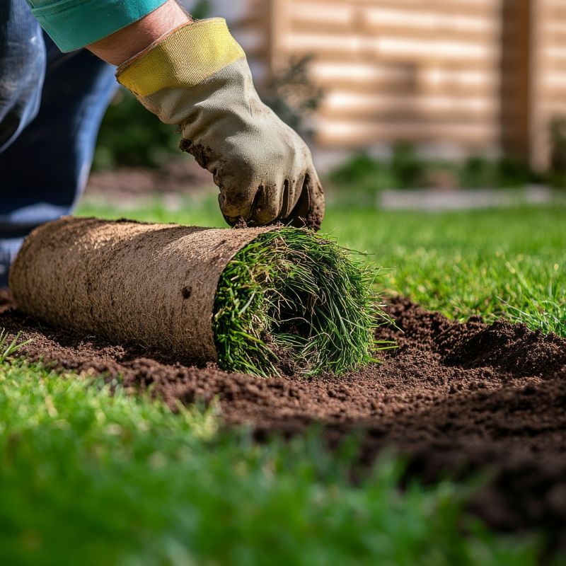 Fix lawn areas with poor water flow